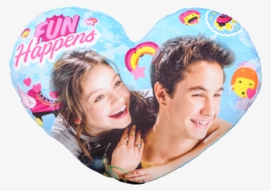 Soy Luna Heart&amp - Soy Luna Hjärtformad Kudde 16073 #1968583