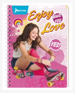 Norma Cuaderno Argollado Soy Luna De 5 M - Soy Luna Enjoy What You Love #1968721