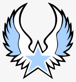 Winged Star Clip Art - Logo Dream League Soccer Stars #1970474