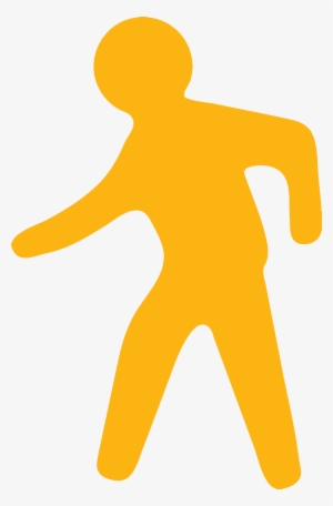 Pedestrian Walkway Floor Sign, Anti-slip - Pedestrian Walkway Floor Sign #1970937