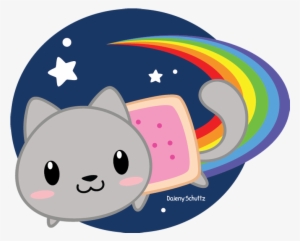 Nyan Cat Clipart Easter - Nyan Cat Chibi #1971759