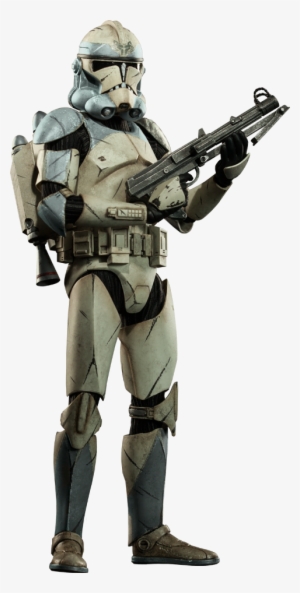 12" Star Wars Sixth Scale Figure Wolfpack Clone Trooper - Star Wars 104th Battalion #1971881