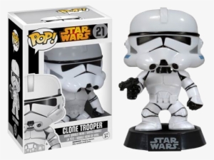 Clone Trooper Vaulted Pop - Clone Trooper Funko Pop #1972083