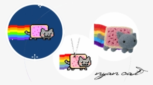 Aunque La Creación Original No Es Japonesa, El Carácter - Crochet Pattern - Amigurumi Pop Tart Cat, Nyan Cat, #1972169