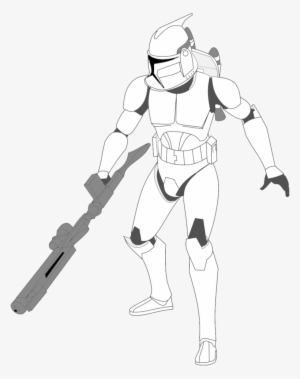 Royalty Free Library Image Result For Star Wars The - Clone Jet Trooper #1972242