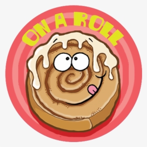 Cinnamon Roll Dr - Scratch And Sniff Stickers #1972368