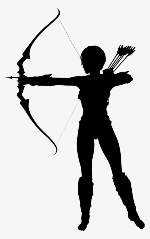 Brownie Drawing Black And White - Archer Silhouette #1972616
