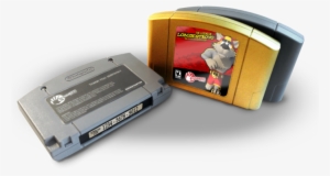 Lobodestroyo Is A Game On Kick Starter, And Is Inspired - Banjo Kazooie Cartridge Back #1972982