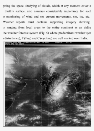 Satellite Imagery Showing Various Weather Systems Over - Weather #1973053