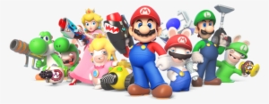 Nintendo And 3rd Party Crossovers That Should Happen - Mario Rabbids Kingdom Battle Render #1973197