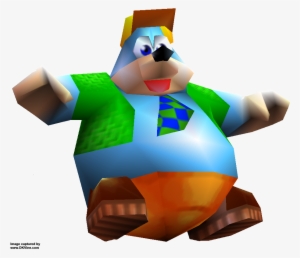 Groggy Bear - Banjo Kazooie Boggy Png #1973324