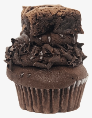Triple Chocolate Brownie Cupcake - Colada #1973389