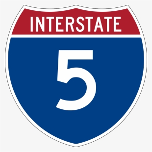 File - I-5 - Svg - California Interstate 5 #1973517