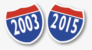 Interstate Sign - Year Numbers - Car #1973700 Interstate Sign - Year Numbers - Car #1973700