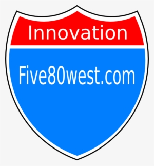 580 Interstate Sign - Interstate Clipart #1973726