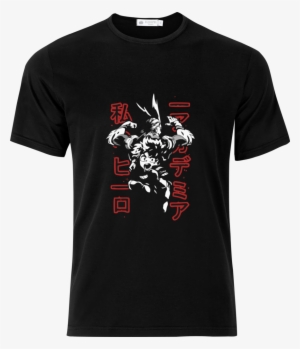 Deku & All Might Exclusive Half Sleeve T-shirt - Boku No Hero T Shirt #1974563