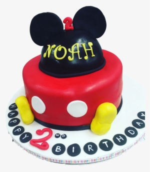 Mickey Mouse 2nd Birthday Cake - Birthday Cake #1974877