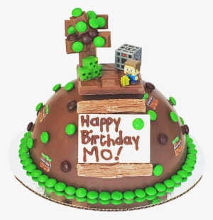 If You Love The Game, You Will Love This Minecraft - Children Birthday Chocolate Cake #1975163