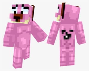 Yyphqnpng - Minecraft Skin Pink Dog #1975727