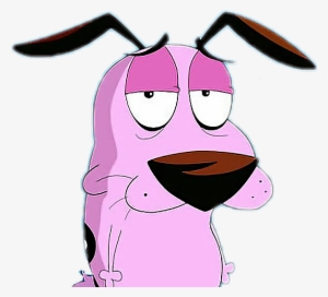 Courage Sticker - El Perro Coraje Png #1975863