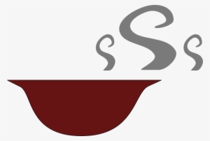 Original Png Clip Art File Soup Bowl With Steam Svg #1975891