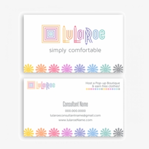 Lularoe Business Card Approved Itwvisions Itw 07 Famous #1976300