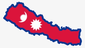 In The Wildinteresting Flag Map Of Nepal - Province 1 Of Nepal #1976623