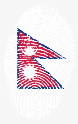 Nepal Flag Fingerprint Country 653092 - Nepal Flag Fingerprint #1976647