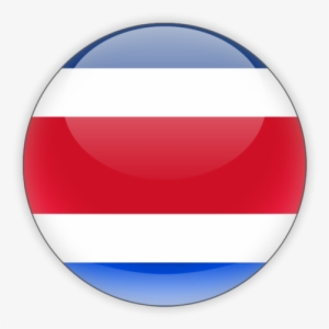 Illustration Of Flag Of Costa Rica - Costa Rica Flag Png #1976873
