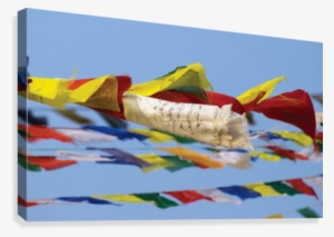 Prayer Flags In The Wind, Nepal Canvas Print - Posterazzi Dpi1865458 Prayer F #1976949