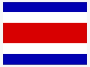 Flag Of Costa Rica Logo Png Transparent - Flag #1977107