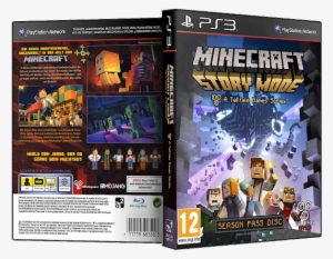Capa Minecraft Story Mode Ps3 - Minecraft Story Mode Ps-3 Playstation 3 #1977355