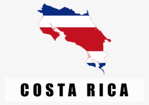 Costa Rica Flag - Bandera De Costa Rica Png #1977567
