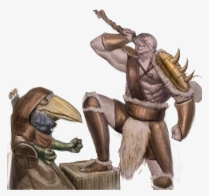 Val Won The Race And So The Group Defeated The Npc - Goliath #1977616