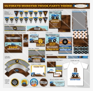 Cookie Monster Birthday Card Printable Honey - Monster Truck Party Printables Free #1977643