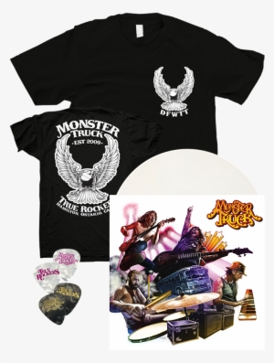 True Rockers T-shirt & Picks - Monster Truck True Rockers Songs #1977762