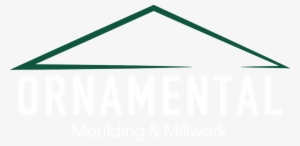 Ornamental Logo Pms-343 White - Triangle #1978100