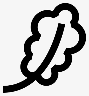 The Icon Is A Picture Of A Leaf With Curvy Edges And - Leaf Oak Icon #1978806