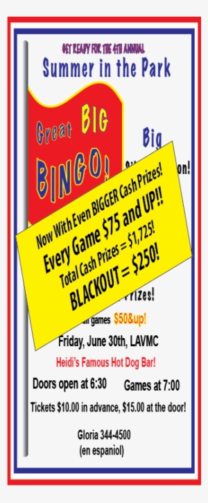 Bingo Fundraiser - Circle #1978883 Bingo Fundraiser - Circle #1978883