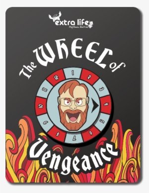 Extra Life 2018 Wheel Of Vengeance Spinner Pin #1978984