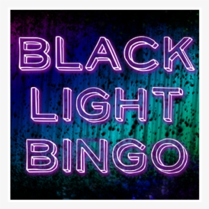 Black Light Bingo - Lilac In Black And White #1979158