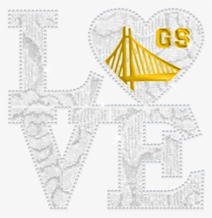 Golden State Warriors Design With Lace, Rhinestone, - Gears Of War Love #1979161
