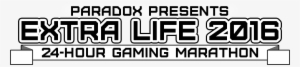 Paradox Is Proud To Host Our Fourth Annual Extra Life #1979184