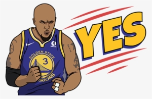 Viber Sticker «golden State Warriors» - Golden State Warriors Fabric Shower Curtain, Bathroom, #1979209