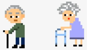 Old People - Old People Pixel Art #1979417