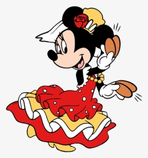 Minnie Scuba Diving Surfing Flamenco Dancing - Minnie Mouse Flamenco #1980772
