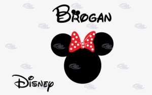 Disney Minnie Mouse Red Polka Dot Cute Bow Or Mickey - Minnie Mouse Trolley Bag #1980901