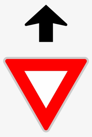 Open - Yield Ahead Sign #1981209