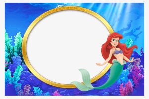 Ariel - Pequena Sereia Moldura Ariel #1981254
