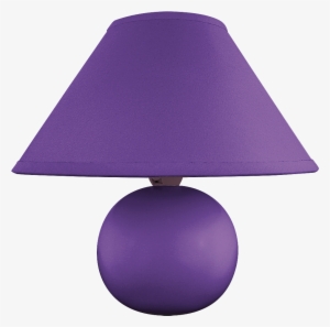4920 - Lampara De Mesa Lila #1981401